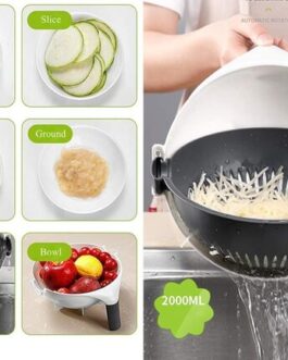 9 in 1 Multifunction Magic Plastic Vegetable Cutter & Chopper